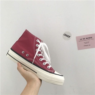 GIÀY ULZZANG CONVER HỒNG ĐẤT ĐẬM