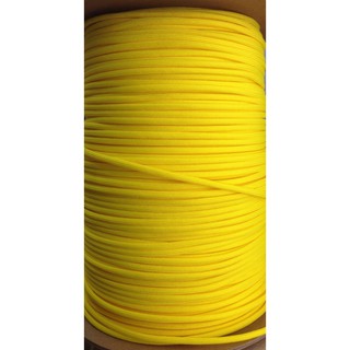 ( Combo 5 mét )Dây dù Paracord - Màu vàng (Neon Yellow.550)
