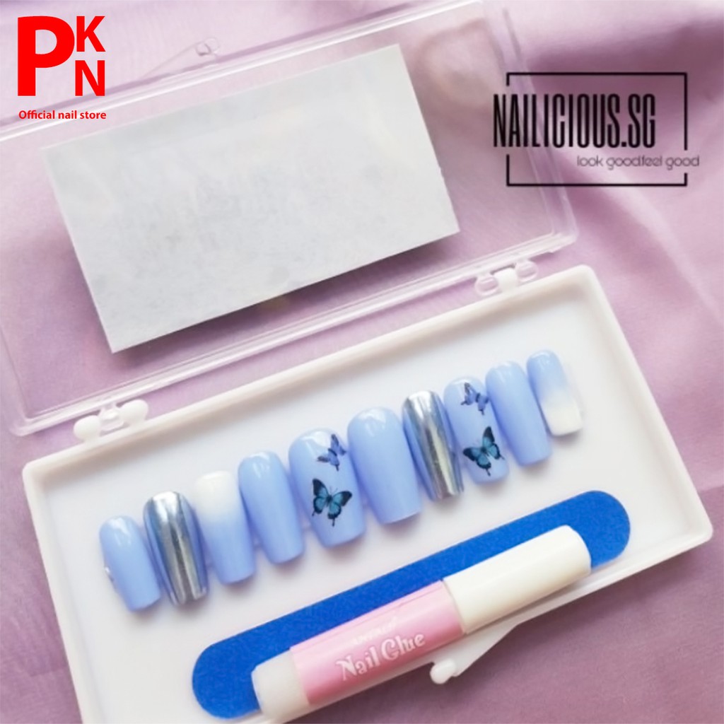 Khay đựng nail box,  khay đựng mẫu móng làm sẵn tiện lợi
