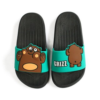 Dép Gấu We bare bears Gấu Grizz