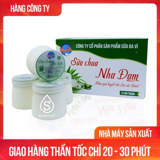 Sữa Chua Nha Đam Ba Vì - Zmilk - Thùng 12 Hũ