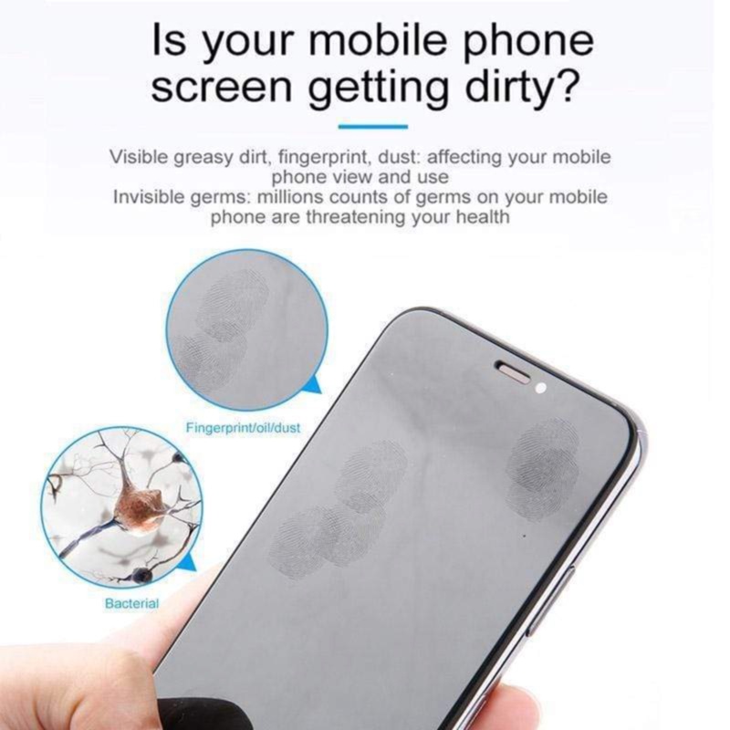 Bộ Dụng Cụ Vệ Sinh Màn Hình Điện Thoại Di Động 2 Trong 1 Tiện Dụng