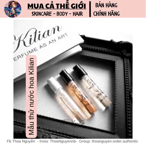 Vial mẫu thử nước hoa Kilian