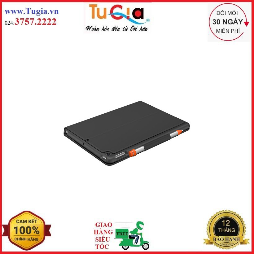 Bàn phím Bluetooth Logitech Slim Folio for iPad Air Gen 3 - Hàng chính hãng