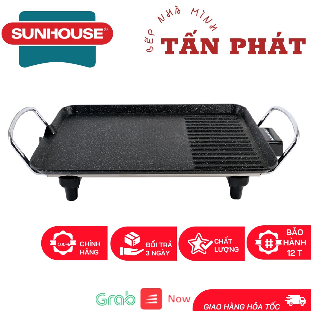 BẾP NƯỚNG ĐIỆN SUNHOUSE SHD4607 Cam Kết Chính Hãng