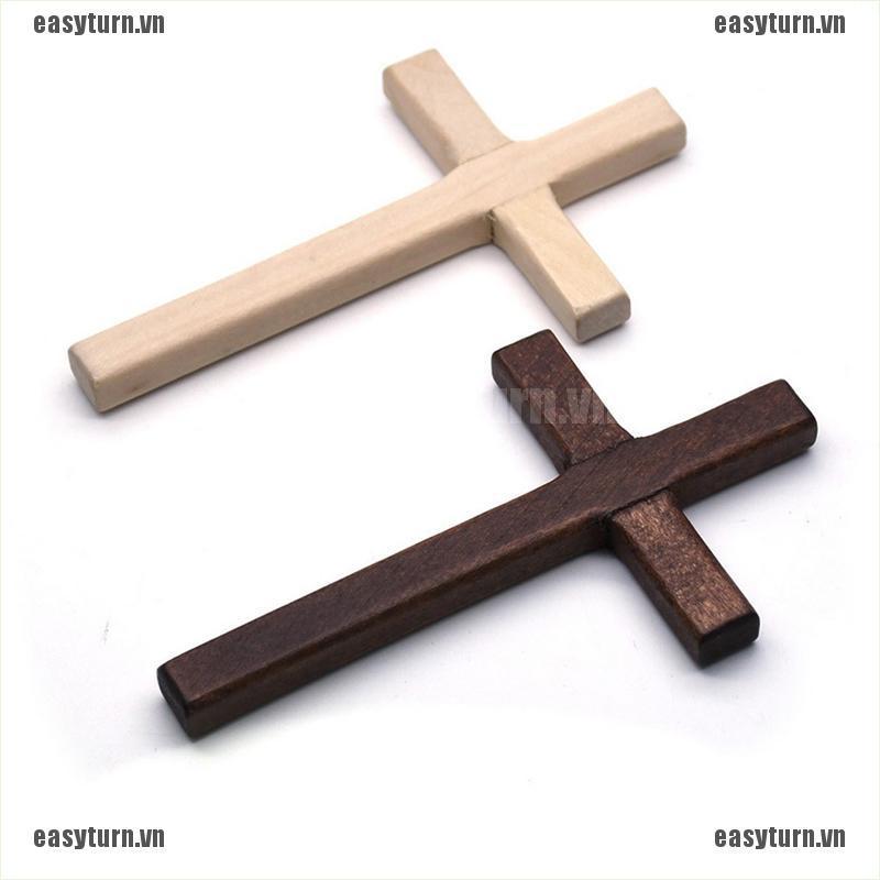 Cây thánh giá gỗ trang trí đa dụng 12cm