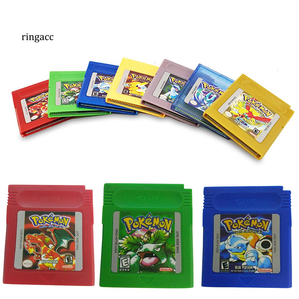 Băng đĩa trò chơi Pokemon dành cho máy Nintendo Game Boy Color