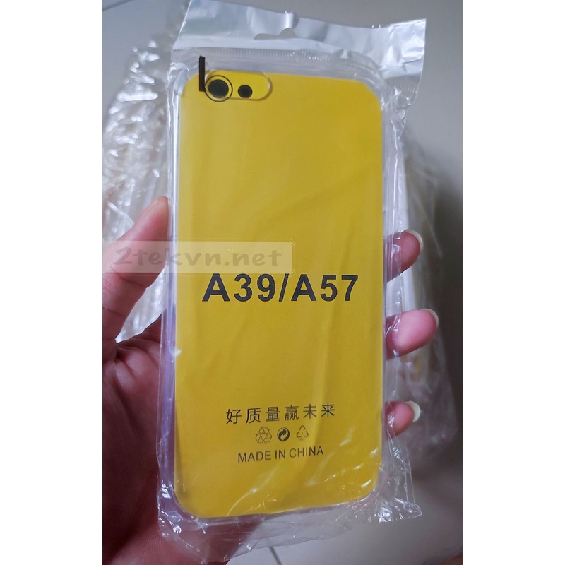 Ốp lưng cho điện thoai Oppo A39  chất liệu silicon dẻo siêu bền