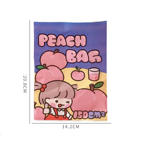 Túi Giấy Đựng Quà Đựng Đồ Tiện Dụng Apple Peach Girl