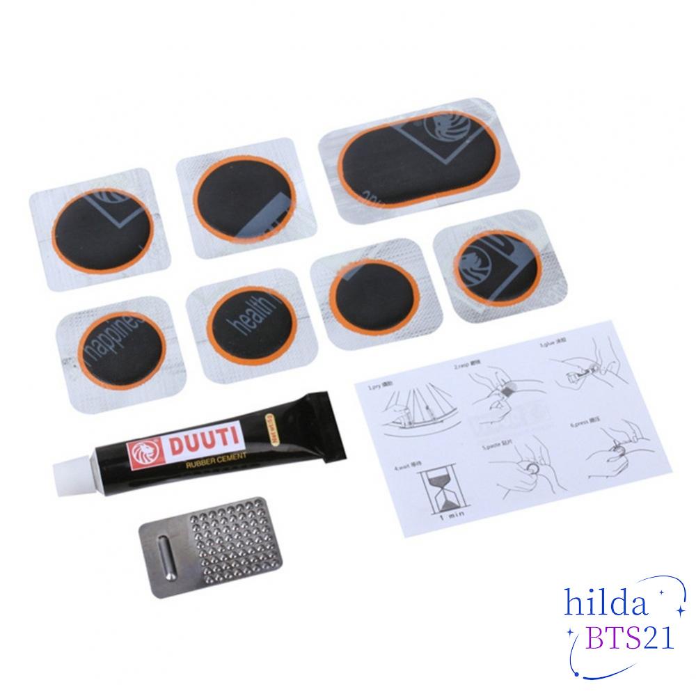 Bộ Dụng Cụ Sửa Chữa Xe Đạp Gồm 7 Miếng Vá + Keo Dán + Keo Dán