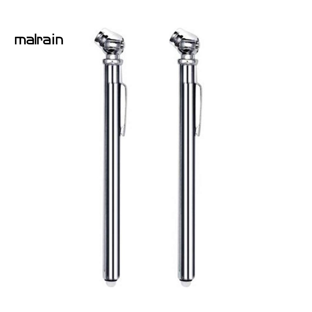 2 Bút Đo Áp Suất Lốp Xe Hơi Xe Tải Tiện Dụng