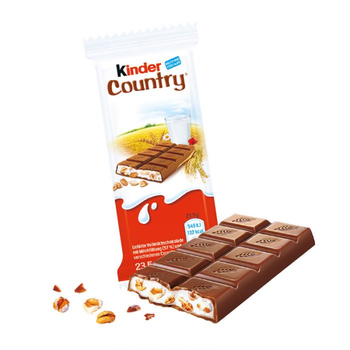 Bánh Chocolate Kinder Country hộp 211,5g (9 thanh)