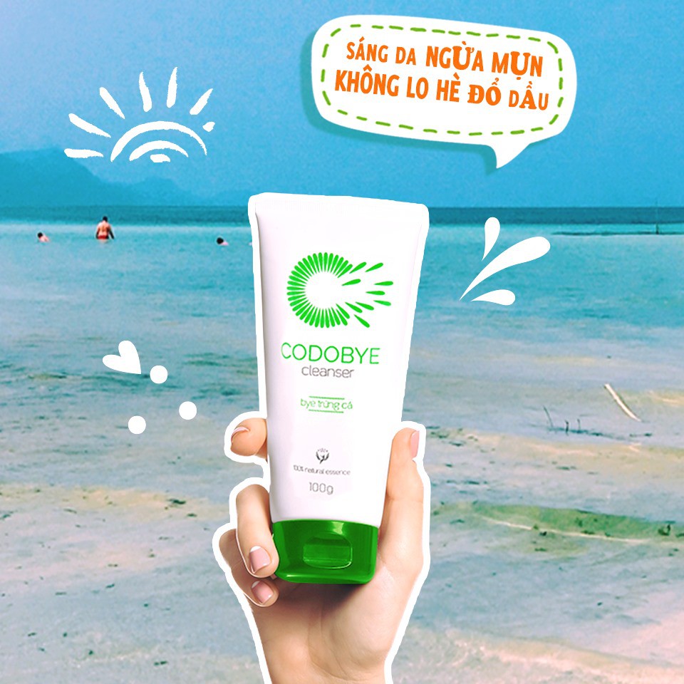 CODOBYE CLEANSER - Sữa rửa mặt ngừa mụn 100g