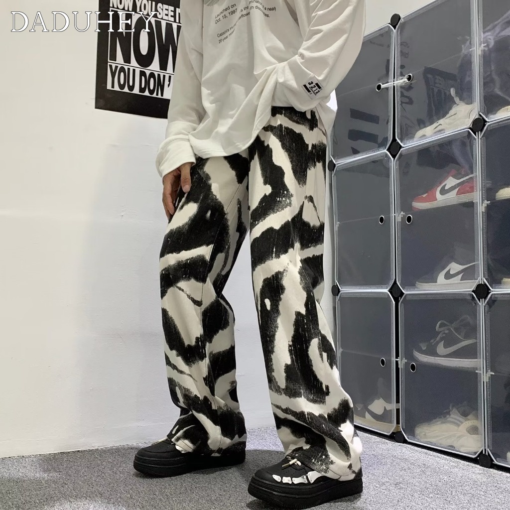 Quần Dài Họa Tiết Rằn Ri Thời Trang Mùa Đông Thoải Mái Cho Nam G10B102059Áo Thun In Chữ I I I I I