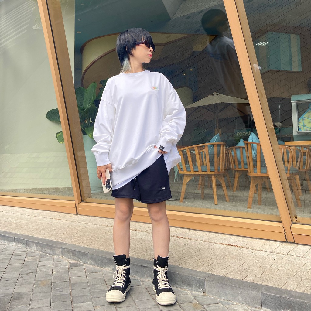 Áo Sweatshirt nỉ tay dài D'Baku Glitter (Tặng kèm túi Tote)