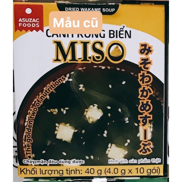 Canh Rong biển Miso ăn liền ASUZAC ( chay mặn đều được) | BigBuy360 - bigbuy360.vn