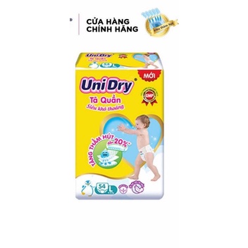 Tả quần unidry M60/L54/XL48/XXL44 (MUA 2 BỊCH TẶNG KHĂN ƯỚT 20 TỜ)