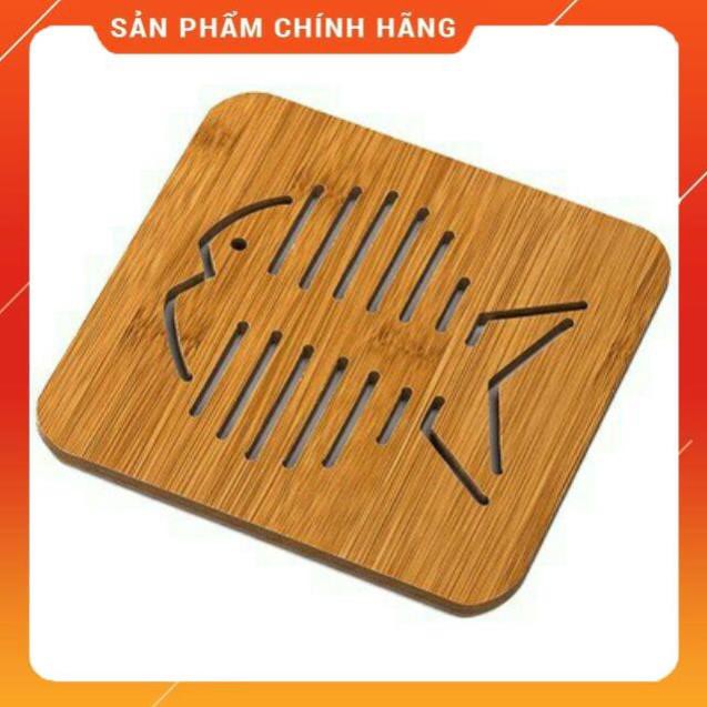 [ HÀNG SIÊU TỐT] Miếng lót nồi bằng gỗ nhiều hình (kt 15*15cm)