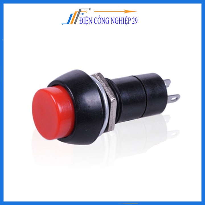 Nút Nhấn Đề Vỏ Nhựa - Giữ Trạng Thái - 1 Nút