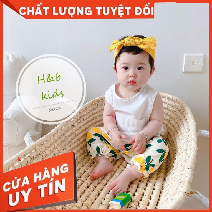 Sét 3 lỗ cho bé quần hoa 💝💕 FREESHIP 😍😍 hàng cao cấp cotton đũi phối quần đũi hoa SIÊU MÁT