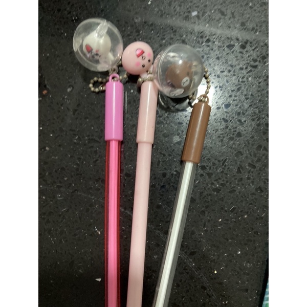 Bút mực, bút chì nhiều mẫu Gấu Thỏ Vịt Brown Cony Sally Line