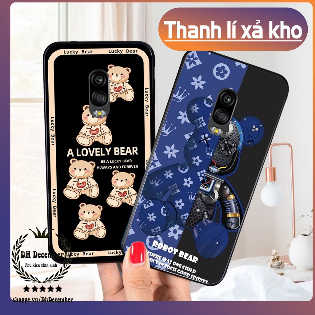 Ốp lưng Samsung J7 PLUS in hình 3D lucky, gấu Brick xinh xắn - KHÔNG NÊN BỎ LỠ