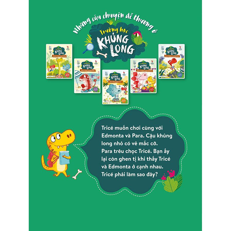 Sách - Bạn thân là vậy đó Trice - Trường học khủng long