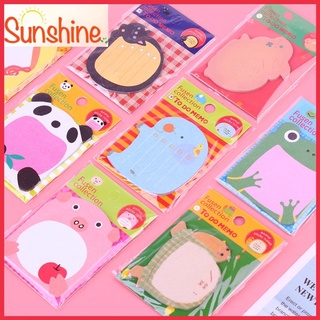 Giấy note - Giấy ghi chú hình động vật xinh xắn