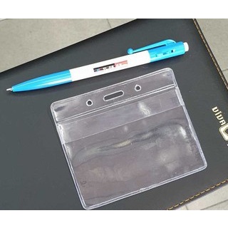 Lốc 100 cái bảng tên nhựa dẻo 8x10cm (ngang/đứng)