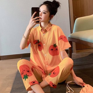 Đồ bộ trái cây cao cấp theo trend - Dạo phố Mặc nhà