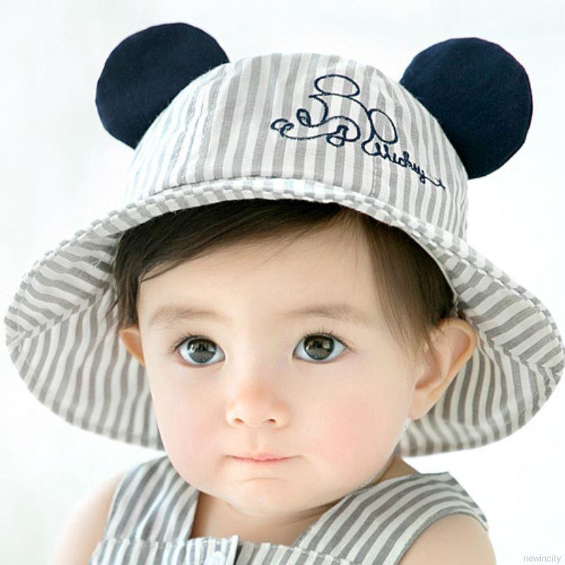 Nón trùm gắn tai thỏ dễ thương cho bé