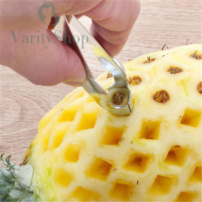 Kẹp gắp mắt dứa cầm tay bằng thép không gỉ tiện dụng