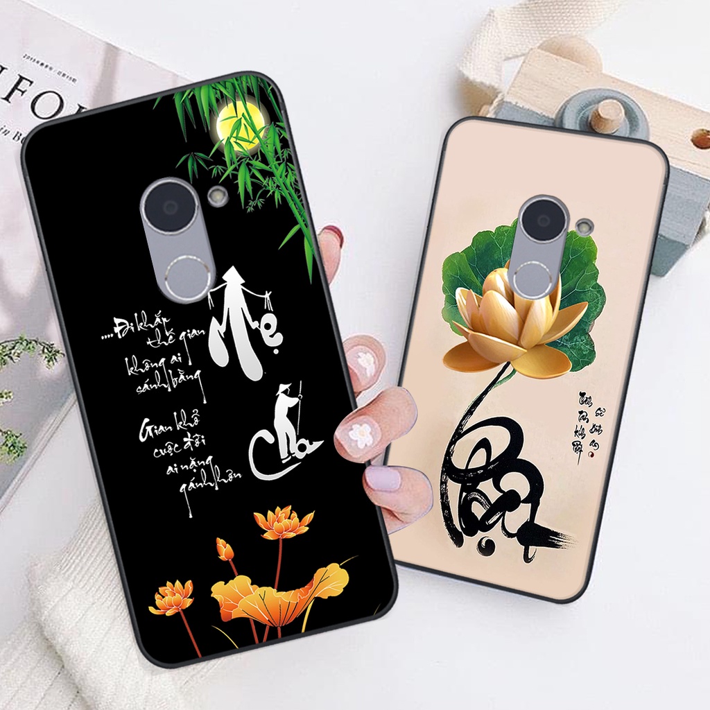 Ốp lưng Huawei Y7 PRIME 2017 in hình chữ tài chữ lộc, Cha Mẹ, bình an SIÊU ĐẸP