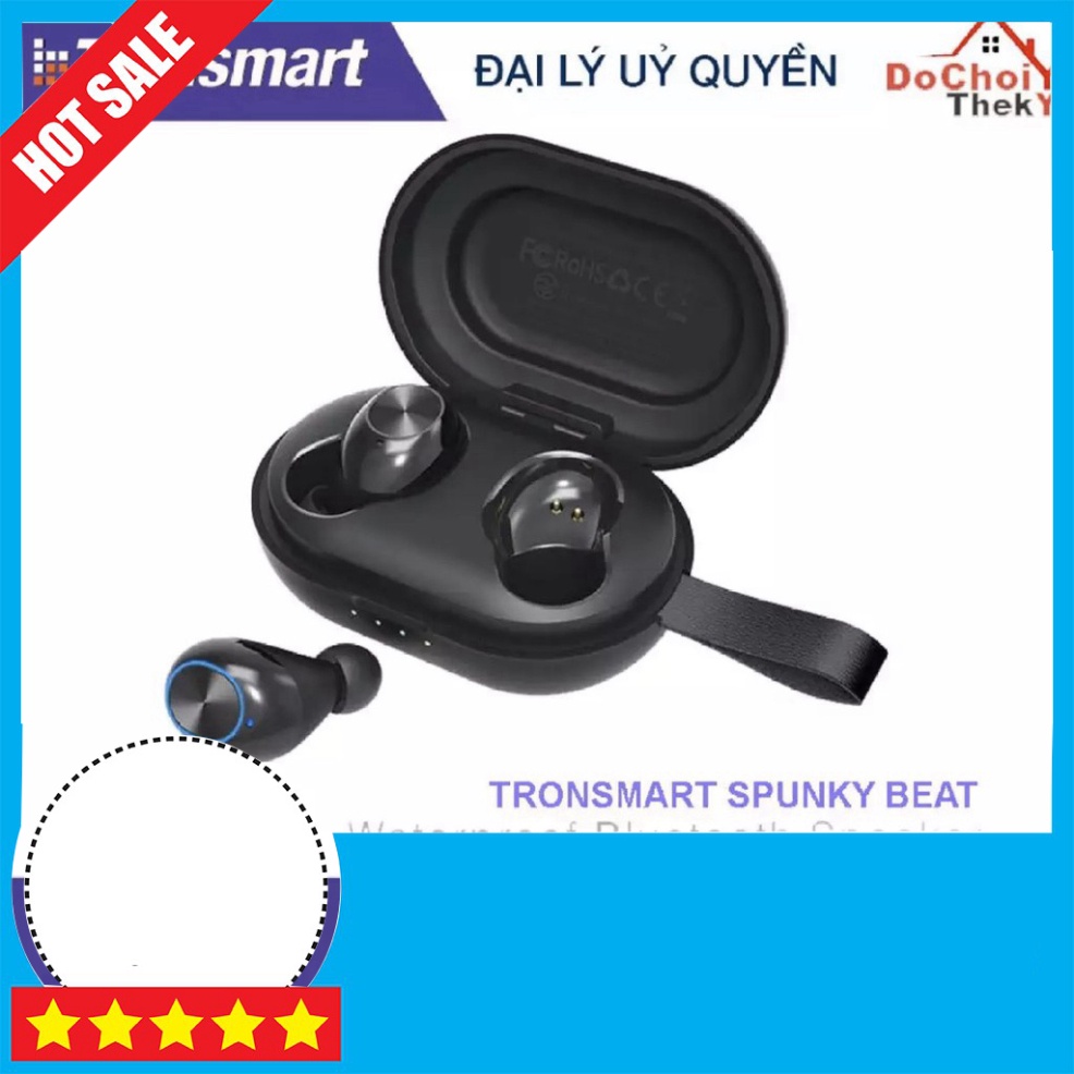 HOT SALE ✪ CHÍNH HÃNG ✪ Tronsmart Spunky Beat | Tai nghe Bluetooth không dây 5.0 chống nước IPX5 tích hợp công nghệ hủy