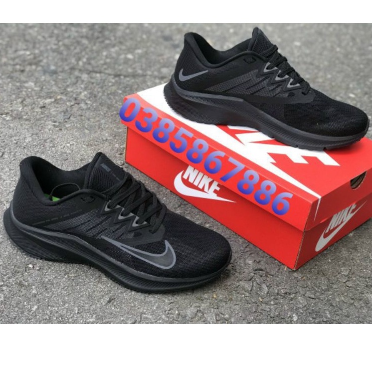 Giày Nike Running Quest 3 (2021) FullBlack Nam (M) [Auth - Chính Hãng - FullBox] SAIGONSNEAKER79STORE