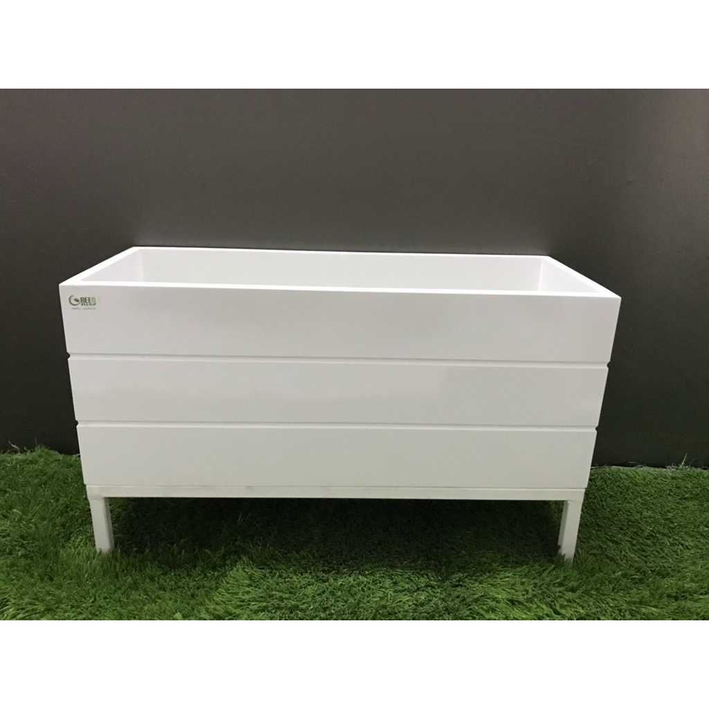 Chậu trồng cây gỗ nhựa composite 60*30cm