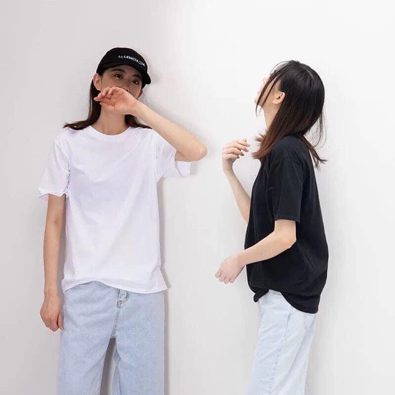 Áo thun dư Hàn mindbrigt nam nữ chất cotton dày mát | BigBuy360 - bigbuy360.vn