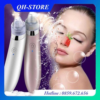 [⚡Sale Cực Khủng⚡] Máy Hút Mụn Cám Đầu Đen Siêu Mạnh Sạc Điện | Máy Hút Mụn RT8080