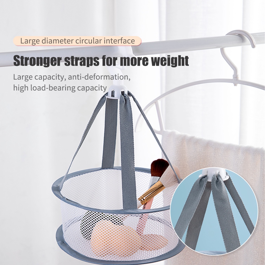 Túi lưới đựng cọ trang điểm xoay 360 độ