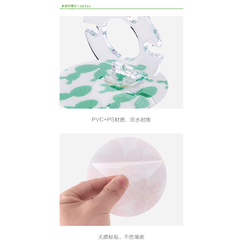 Giá đỡ bàn chải đánh răng gắn tường nhiều ngăn cho phòng tắm/ nhà bếp