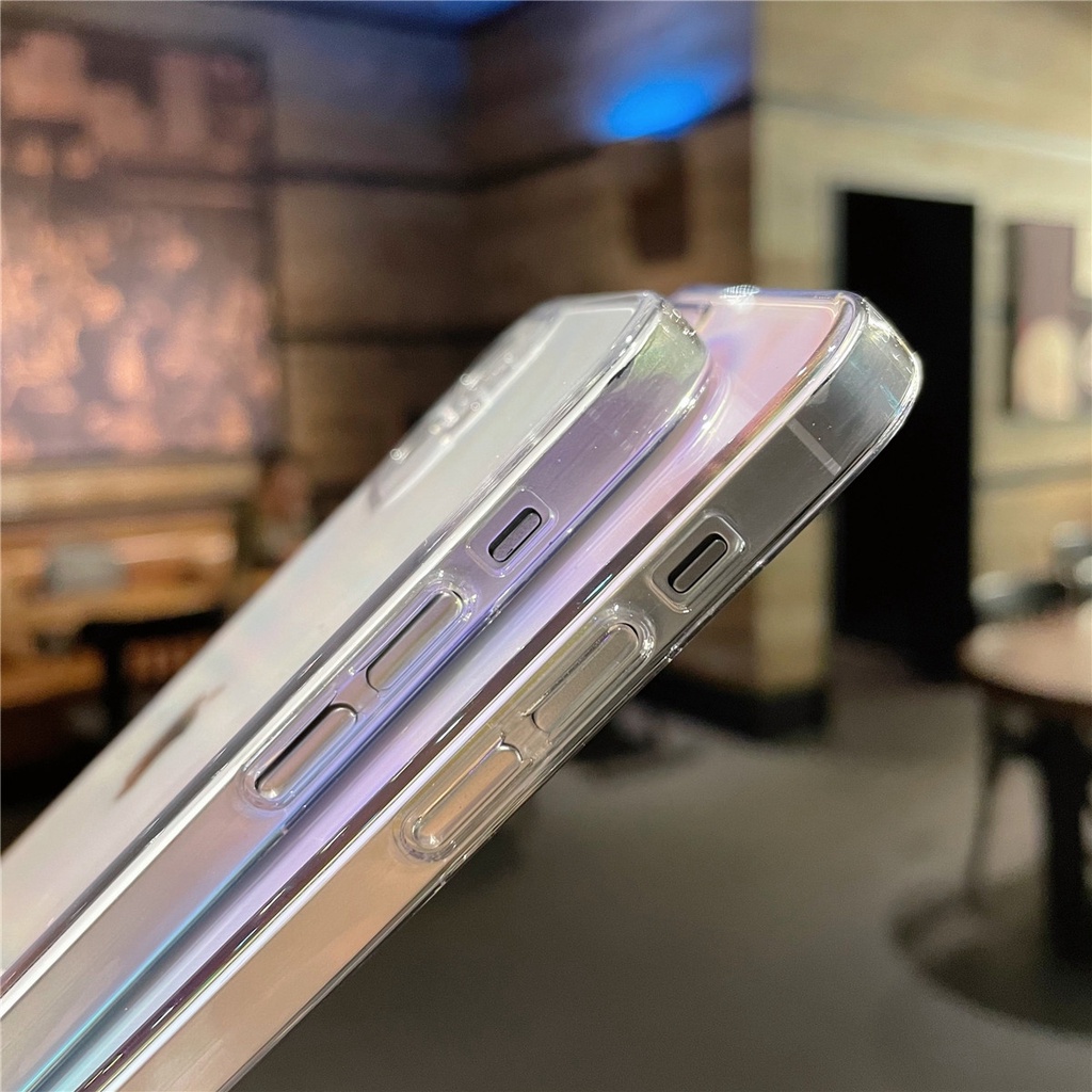 Ốp Điện Thoại Acrylic Trong Suốt Sáng Bóng Cho Iphone 12 11 Pro Max X Xr Xs Max 7 + 8 Plus Se 2020 12mini