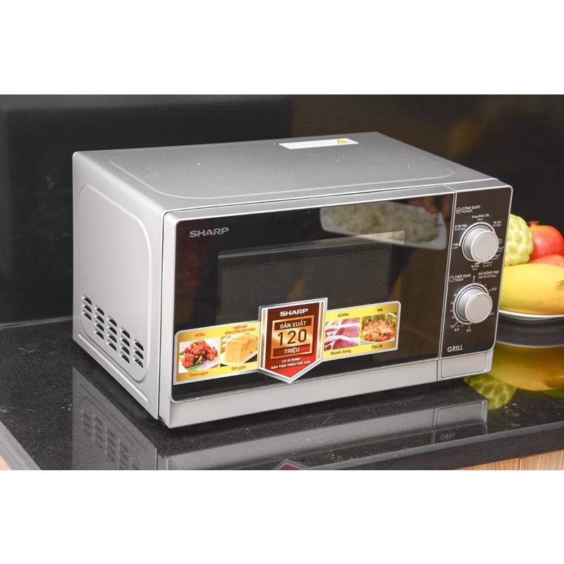 [Chính hãng] Lò vi sóng SHARP R-G222VN-S 20 lít Điện máy 24h online