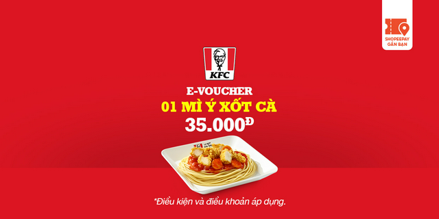 E-Voucher KFC 01 Mì Ý Xốt Cà
