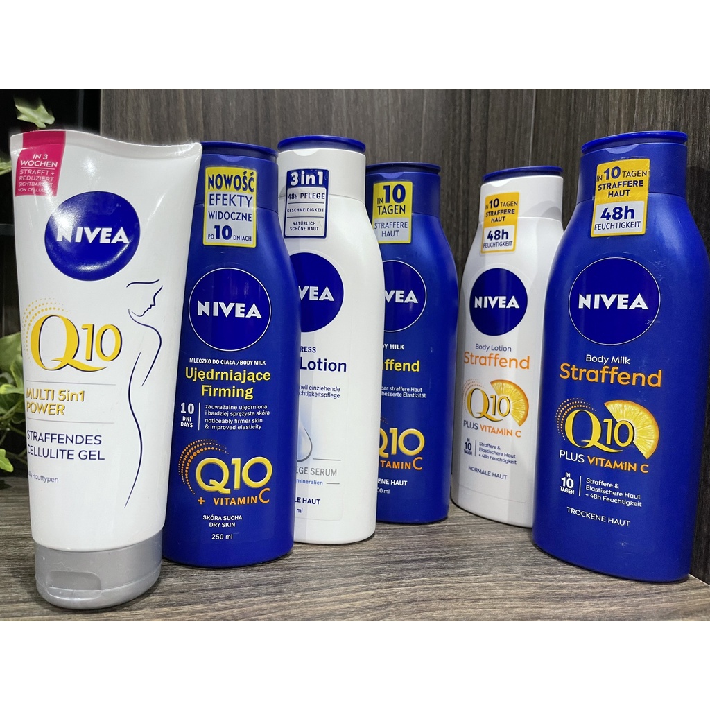 Sữa dưỡng thể Nivea- Nivea Q10 các loại, dung tích 200-400ml