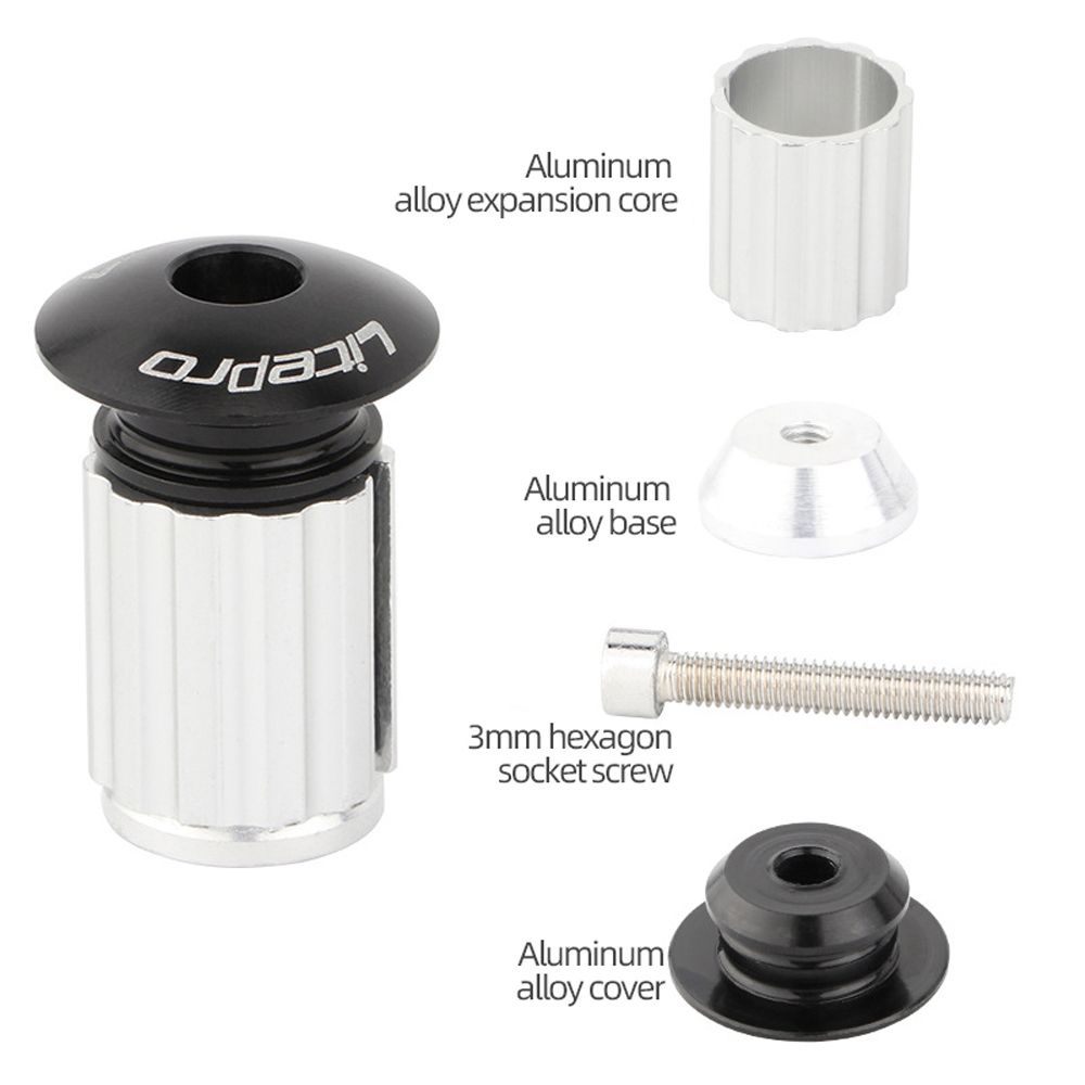 1 cặp nút gắn tay lái xe đạp leo núi bằng hợp kim nhôm