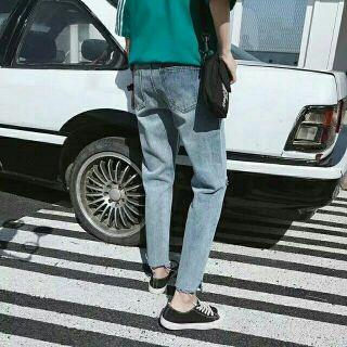 [ Order]  Quần jeans rách gối ulzzang