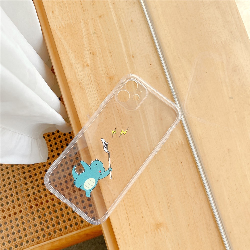 Ốp điện thoại TPU họa tiết khủng long thời trang cho Iphone 11 Pro Max X Xs Max Xr 7 Plus 8 Plus 6 Plus 6s Plus | BigBuy360 - bigbuy360.vn