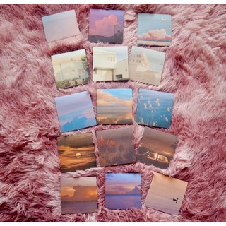 Set mix sticky note giấy ghi chú phong cảnh A35