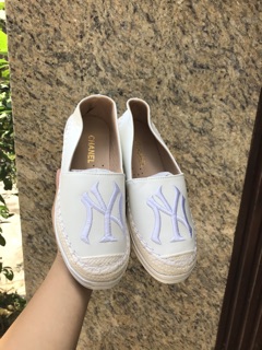Giày ny thêu xả kho 35k