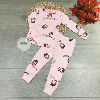 Bộ bé gái Carter tay dài quần dài